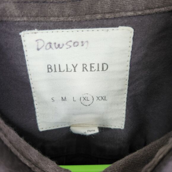 Billy Reid Long Sleeve Cotton Button Down Shirt XL - Picture 4 of 10
